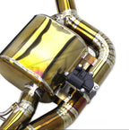Titanium Valved Catback Exhaust System for Mercedes Benz S65 AMG W222 V12 6.0L