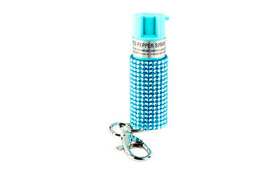Sabre Jeweled |  .54oz |  Jeweled Black |  Snap Clip Keychain |  Twist Lock Safety