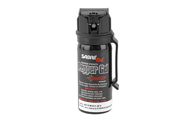 Sabre Crossfire |  1.8 oz Crossfire Pepper Gel w/ Belt Clip |  Black