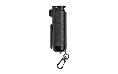 Sabre Safe Escape 3-In-1 Automotive Tool |  Pepper Gel |  Hard Case |  .54oz |  Light Gray |  Includes Key Clip |  Seatbelt Cutter and Glass Breaker