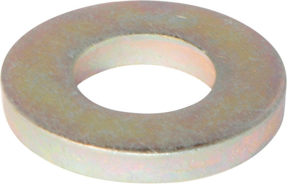 1/4 SAE Flat Washer Extra Heavy/Thick Yellow Zinc Plated