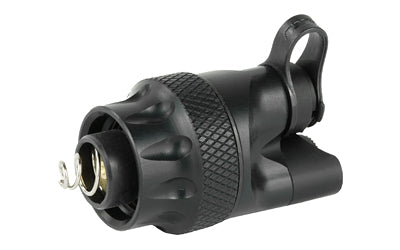 Surefire Part -  Scoutlight -  The  switch receptacle accepts the ST07 -  SR07 and SR07-D-IT remote tape switches (sold separately) -  No Cable -  Black DS00