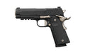 Sig Sauer 1911 X-Series Nightmare |  Single Action Only |  Semi-automatic |  1911 |  Carry Size |  45 ACP |  4.25" Carbon Steel Barrel |  DLC Finish |  Black |  Optics Ready |  X-RAY3 Day/Night Sights |  G10 Grips |  Ambidextrous Safety |  8 Rounds |  2 S