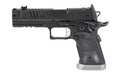 Sig Sauer P211 GTO |  Semi-automatic |  Single Action Only |  Metal Frame Pistol |  Full Size |  9MM |  4.4" Barrel |  MACH3D Compensator |  Matte Finish |  Black |  Sig-Loc Pro Footprint Optics Ready Slide |  Fiber Optic Sight |  Flared Magwell |  3 Maga