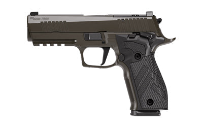 Sig Sauer P226-X LEGION |  Semi-automatic |  Single Action Only |  Metal Frame Pistol |  Full Size |  9MM |  4.4" Barrel |  Cerakote Finish |  Legion Gray |  Sig-Loc Pro Optics Ready Slide |  X-Ray 3 Night Sights |  Manual Safety |  G10 Grips |  10 Rounds