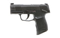 Sig Sauer P365 |  Striker Fired |  Semi-automatic |  Polymer Frame Pistol |  Sub-Compact |  9MM |  3.1" Barrel |  Nitron Finish |  Black |  XRAY3 Night Sights |  Manual Thumb Safety |  10 Rounds |  2 Magazines