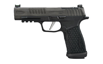 Sig Sauer P365 FUSE |  Striker Fired |  Semi-automatic |  Polymer Frame Pistol |  Compact |  9MM |  4.3" Barrel |  Cerakote Finish |  Black |  Sig Sauer LXG Grip |  Fiber Optic Front and Low Profile Combat Rear Sights |  Optics Ready |  10 Rounds |  3 Mag