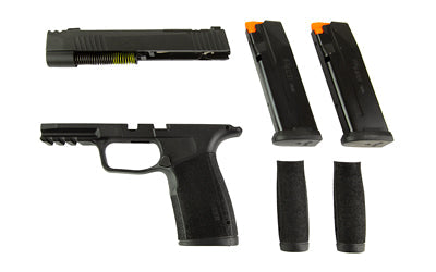 Sig Sauer Caliber X-Change Kit |  Fits Sig P365-XMACRO |  3.1" Barrel with Integrated Compensator |  X-Ray Night Sights |  Optic Ready |  17 Rounds |  2 Magazines