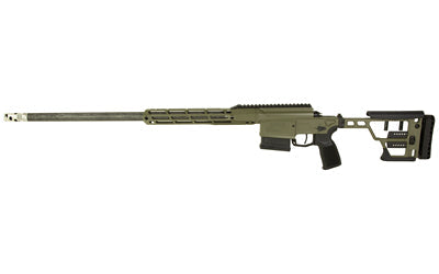 Sig Sauer CROSS SAWTOOTH |  Bolt Action Rifle |  6.5 Creedmoor |  24" Proof Research Carbon Fiber Barrel |  Free Floating M-LOK/ARCA Forend |  Folding Precision Adjustable Stock |  Cerakote Finish |  Moss Green |  5 Rounds |  1 Magazine