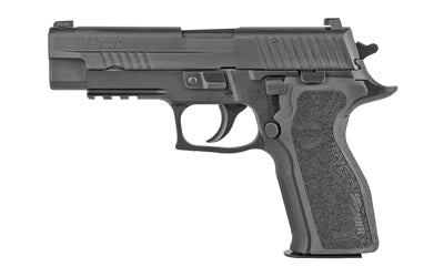 Sig Sauer P226 |  Double Action/Single Action |  Semi-automatic |  Metal Frame Pistol |  Full Size |  9MM |  4.4" Barrel |  Alloy |  Nitron Finish |  Black |  SRT Trigger |  SIGLITE Night Sights |  Decocker |  15 Rounds |  2 Magazines