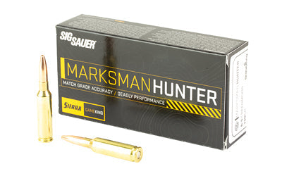 Sig Sauer Marksman Hunter |  6.5 Creedmoor |  130 Grain |  Gameking Boat Tail Hollow Point |  20 Round Box