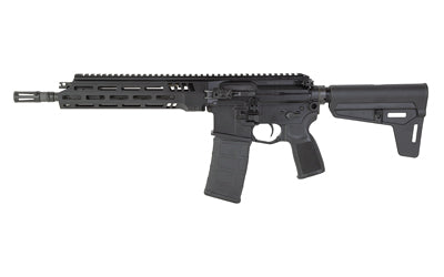 Sig Sauer 516 G3 |  Semi-automatic |  AR Pistol |  5.56 NATO |  11.5" Cold Hammer Forged Barrel |  1/2X28 Thread Pitch |  Sig Flash Hider Compensator |  Anodized Finish |  Black |  Free-Float M-LOK Handguard |  Pistol Stabilizing Brace |  Ambidextrous Saf