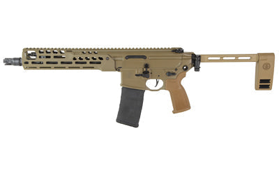 Sig Sauer MCX Spear LT |  Semi-automatic |  AR Pistol |  5.56 NATO |  11.5" Threaded Barrel |  Cerakote Finish |  Flat Dark Earth |  Pistol Brace |  30 Rounds |  1 Magazine