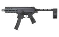 Sig Sauer MPX |  Semi-automatic Pistol |  9MM |  6" Threaded Barrel |  13.5x1 LH Thread Pitch |  Anodized Finish |  Black |  Pistol Brace |  35 Rounds |  1 Magazine