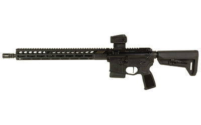 Sig Sauer M400 FORGE |  Semi-automatic |  Rifle |  5.56 NATO |  16" Barrel |  Matte Finish |  Black |  Adjustable Stock |  Romeo-MSR Gen II 2 MOA Red Dot |  10 Rounds |  1 Magazine