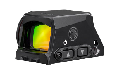 Sig Sauer ROMEO-X |  Red Dot Sight |  24mm Objective |  32 MOA Circle and 2 MOA Red Dot |  Matte Finish |  Black |  SIG-LOC Footprint |  Enclosed Emitter