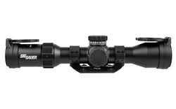 Sig Sauer Tango MSR |  Rifle Scope |  2-12X40mm |  First Focal Plane |  MOA Illuminated Milling 2.0 Reticle |  40mm Objective |  34mm Main Tube |  Matte Finish |  Black |  0.25 MOA Adjustment |  Included Mount and Flip Lens Covers