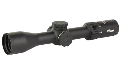 Sig Sauer WHISKEY4 Rifle Scope |  3-12X44mm |  30mm Main Tube |  Second Focal Plane |  Quadplex Reticle |  Matte Finish |  Black