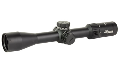Sig Sauer WHISKEY4 Rifle Scope |  4-16X44mm |  30mm Main Tube |  First Focal Plane |  Illuminated MOA Milling Hunter 2.0 Reticle |  Matte Finish |  Black