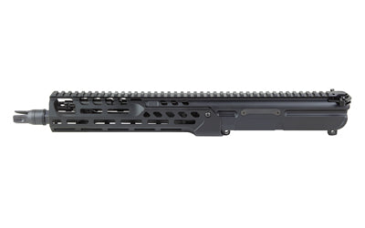 Sig Sauer MCX-Spear LT |  Complete Upper Receiver |  .223 Remington/5.56 NATO |  11.5" Threaded Barrel |  1/2X28 Thread Pitch |  Fits AR-15 Lower Receivers |  Anodized Finish |  Black |  Includes Charging Handle and Bolt Carrier Group |  3-Prong/SIG Suppr
