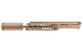 Sig Sauer MCX-SURG |  Suppressed Upper Receiver Group |  11.5" Barrel |  223 Remington/5.56 NATO |  Direct Thread 7.3" Reduced Blow-Back 5.56 Inconel Suppressor with Titanium Heat Shield |  Anodized Finish |  Flat Dark Earth |  Includes Light Weight Low-P