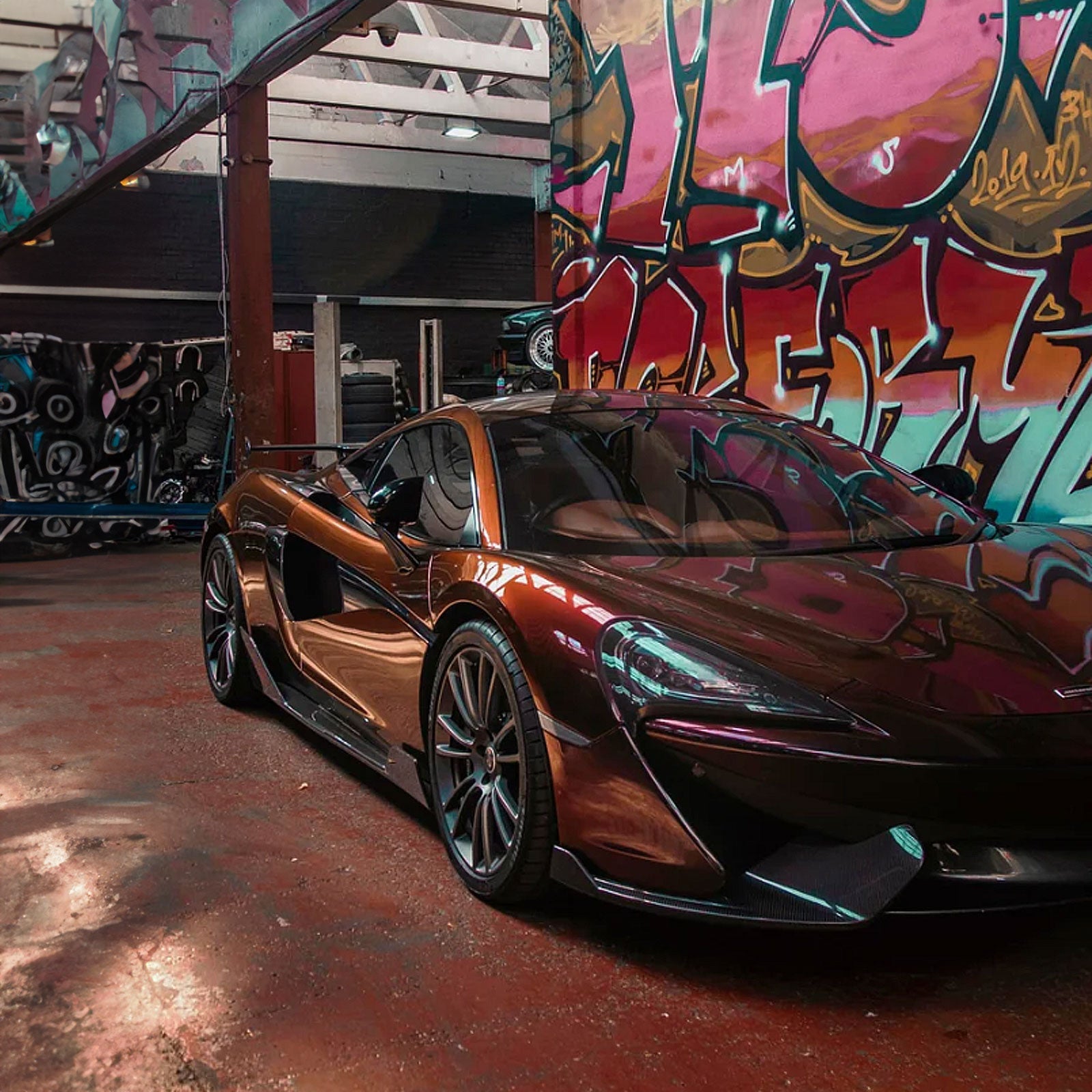600LT Style Carbon Fiber Side Skirts for McLaren 570S 570GT