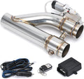 Universal 3 Inch Stainless Steel Exhaust Valve Pipe Kit