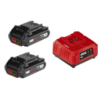 SKIL CB5197B-21 PWR CORE 20™ 2X2.0Ah Battery and Charger Starter Kit