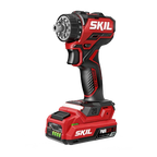 SKIL QD6293B-10 20V Installation Drill Kit with 4 Attachments, 20V 2.0Ah USB-C Battery and 45W PD Charger