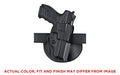 Safariland Model 5198 |  Belt Holster |  Fits Glock 17/22 4.5" |  19/23 4" |  Right Hand |  Plain Black