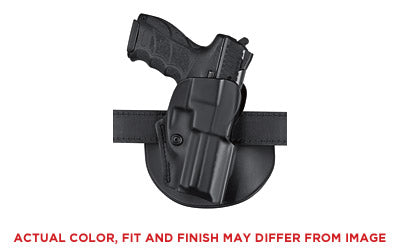 Safariland Model 5198 |  Belt Holster |  Fits Glock 17/22 4.5" |  19/23 4" |  Right Hand |  Plain Black