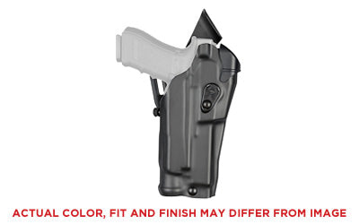 Safariland Model 6390RDS ALS Mid-Ride Level I Retention Duty Holster |  Fits Glock 17 w/Light |  Right Hand |  STX Tactical Black Finish