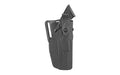Safariland 7360 |  7TS |  ALS/SLS Mid-Ride Level-III Retention Holster |  Right Hand |  Black |  Fits Glock 17 |  Plain |  Polymer
