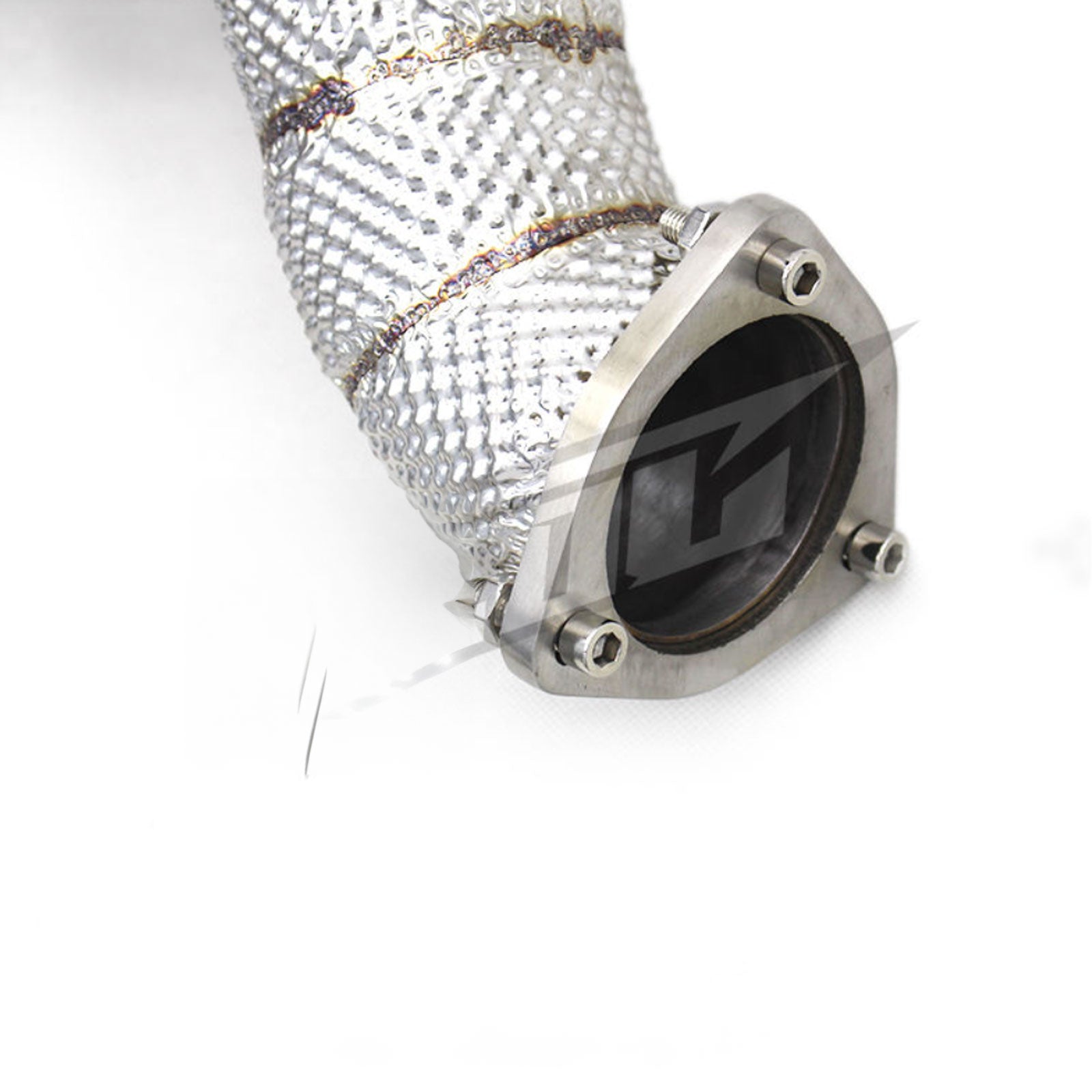 High Flow Catted 304 Stainless Exhaust Downpipe for Audi RS Q8 SQ8 4.0T