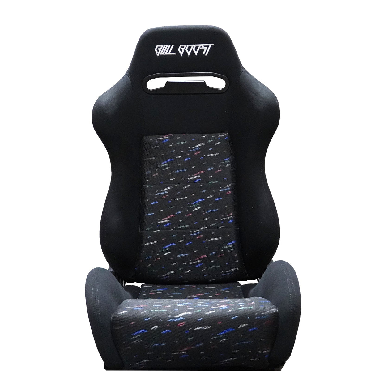 Bull Boost Adjustable Racing Lowered Ultra Max Bucket Seat w/ Seat Rails