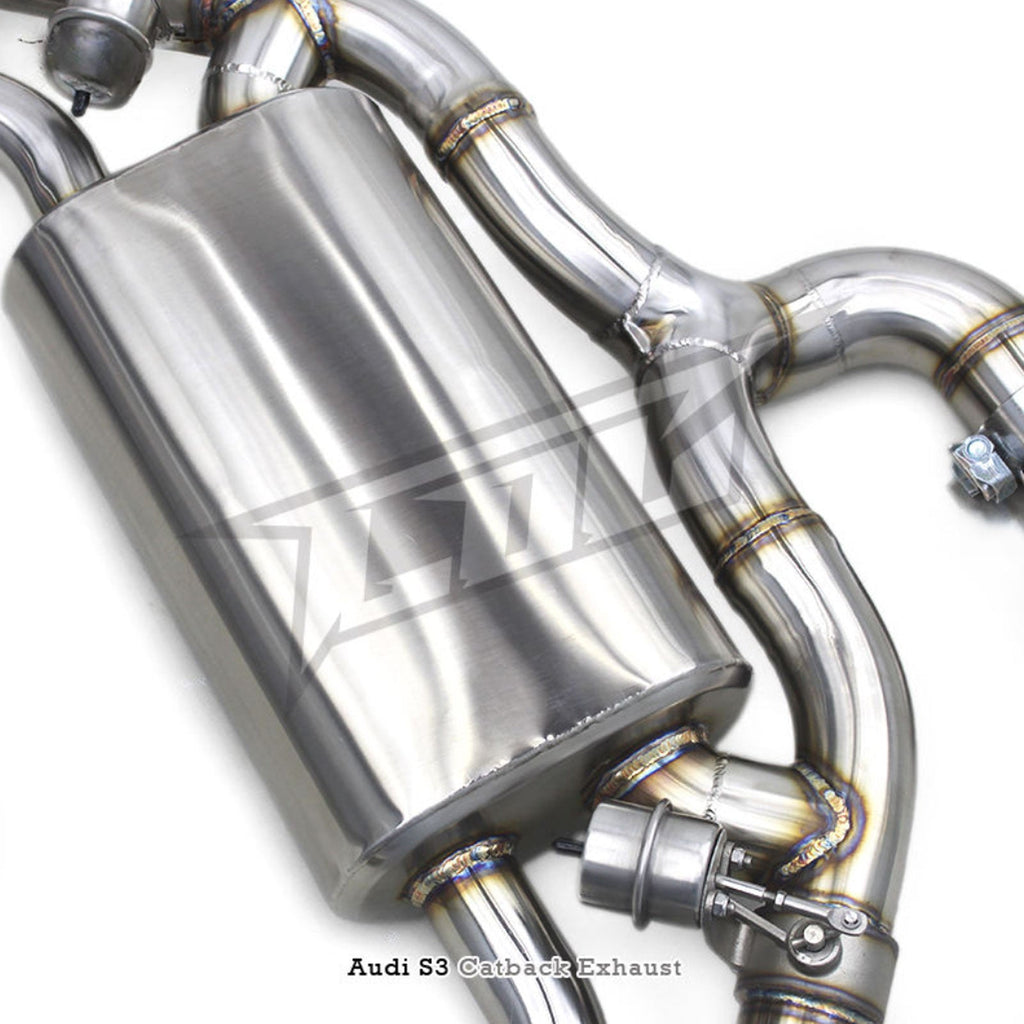 Stainless Valved Catback Exhaust System for Audi TT TTS 8S MK3 2.0T 8S 2015+