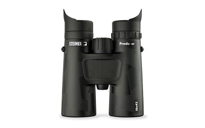 Steiner Predator |  Binocular |  10X |  42mm Objectives |  Matte Finish |  Black |  Neck strap |  Carry case |  Matte