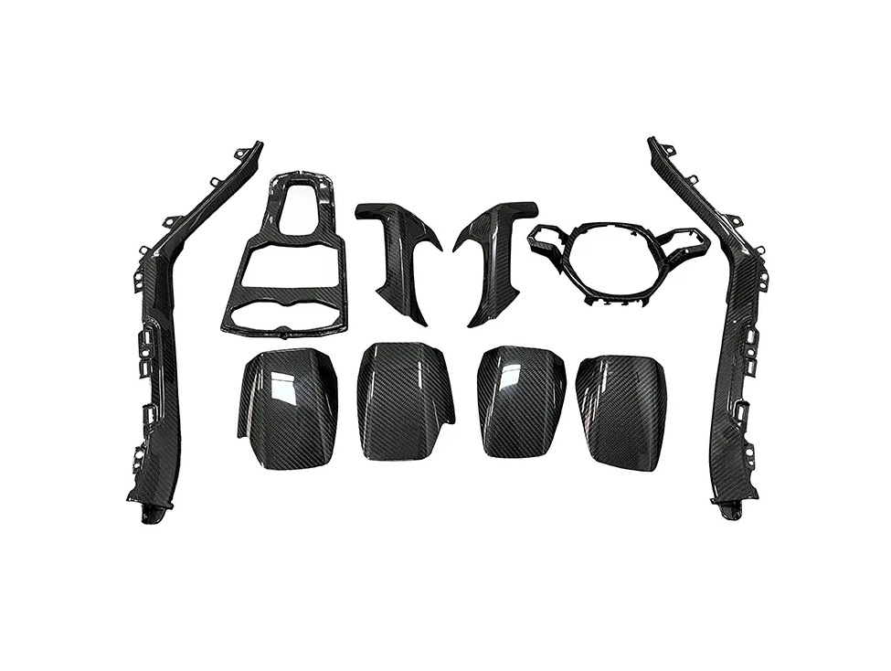 Carbon Fiber Interior Trim Replacement Set for Lamborghini Huracan