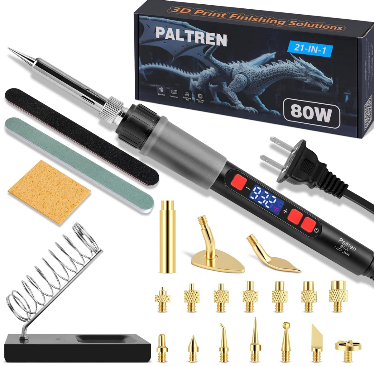 21-in-1 Soldering Iron Kit