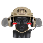AMP Helmet Rail Mount (Vent mode)