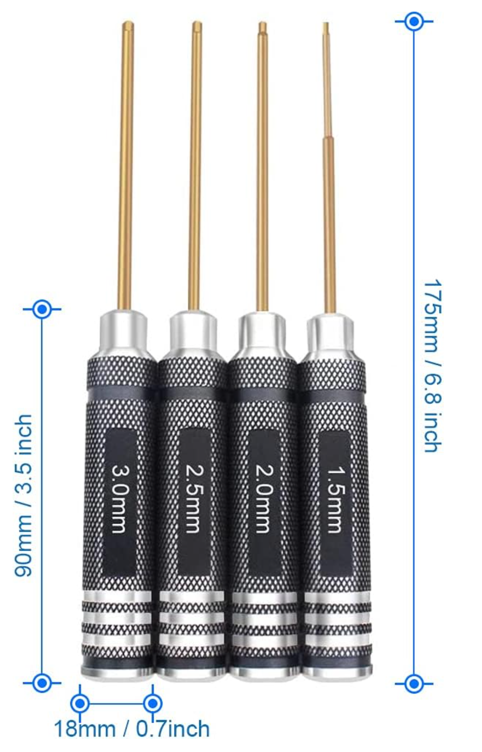 Hex Screw Driver Set