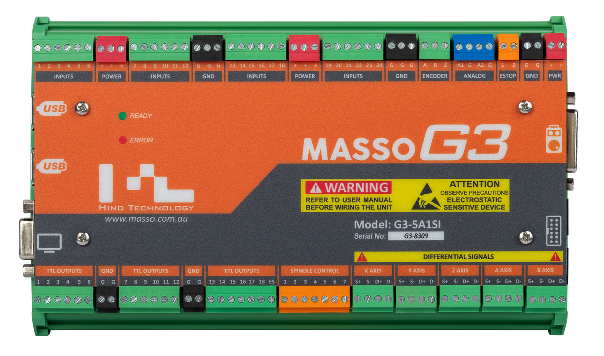 MASSO G3 CNC Controller – Special Order