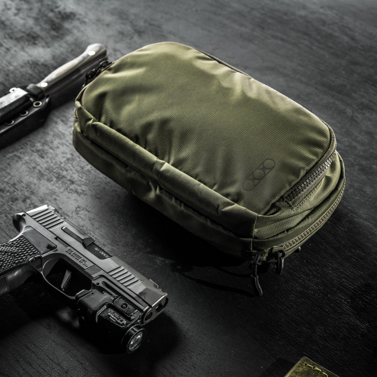 Eberlestock Fade Flex - w/ CCW Pocket & Fits Most Full Size Pistols w/ Lights & Optics
