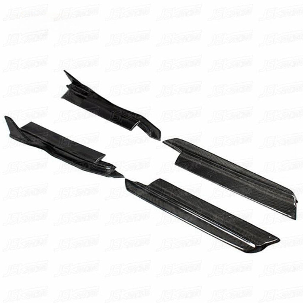 A S Style Carbon Fiber Side Skirts for Porsche Cayman 718 16-18