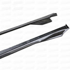 Carbon Fiber Side Skirts Extensions for Porsche Cayman 718 16-19