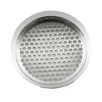 Silver Billet 4" Inch Turbo Inlet Guard Velocity Stack Adapter Bellmouth Intake Hex