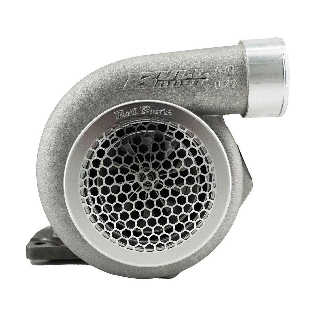 Silver Billet 4" Inch Turbo Inlet Guard Velocity Stack Adapter Bellmouth Intake Hex