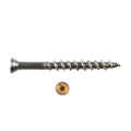 10 x 2 1/2 Simpson Trim-Head Deck-Drive™ DWP Wood Screws - 6-Lobe Drive 305 Stainless Steel Tan 03 (T25) - Box (350)