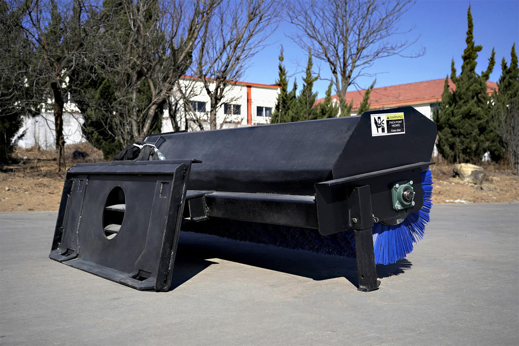 Greatbear Skid Steer 72'' Angle Broom