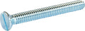 1/4-20 x 3 1/2 Slotted Flat Machine Screw Zinc Plated